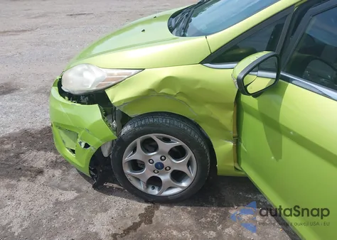 2013 Ford Fiesta Titanium from USA, damaged, VIN 3FADP4FJ5DM118042